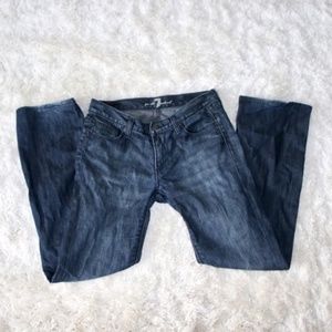 7 for all mankind straight leg jeans